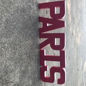 Painted Letters for Decor